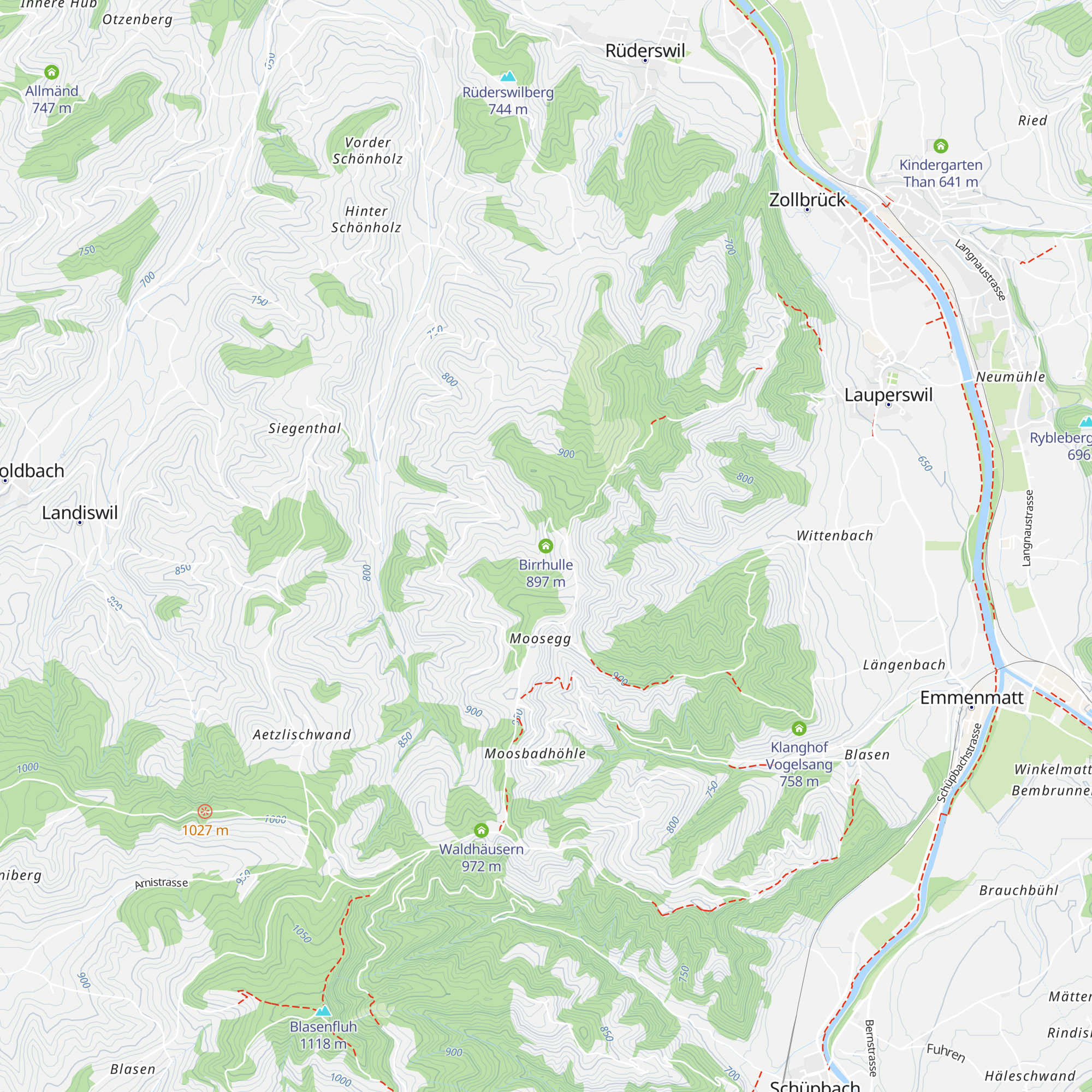 Birrhulle map
