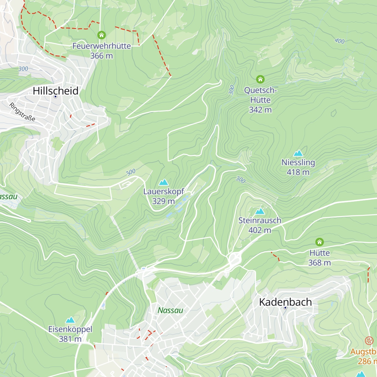 Hotel Hüttenmühle map