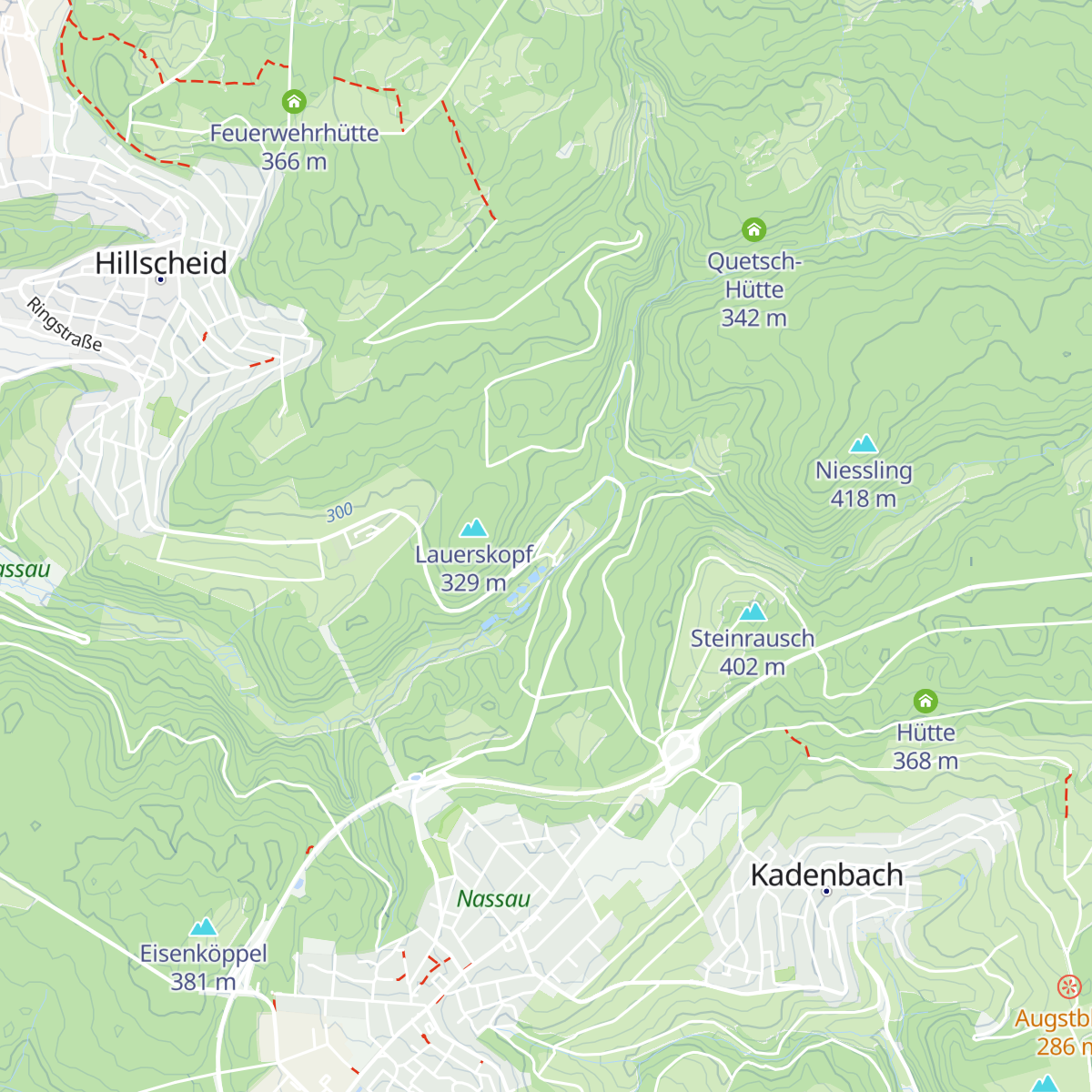 Hotel Hüttenmühle map