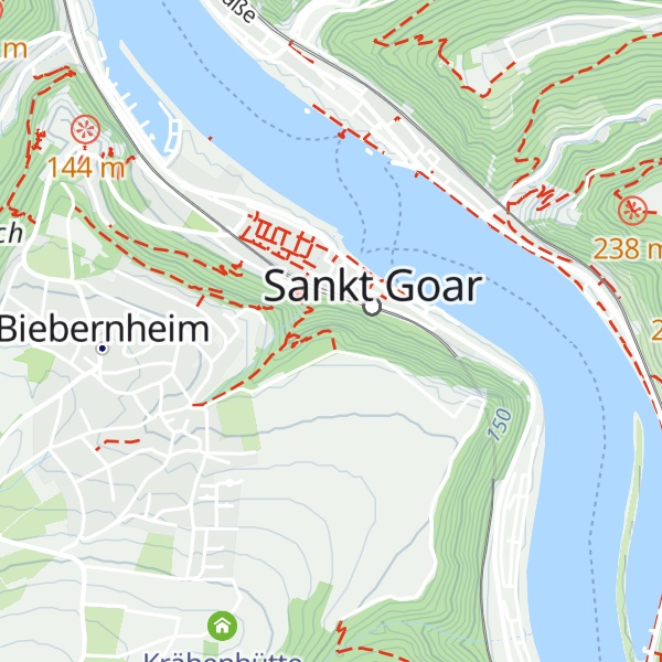 Map of Wackenberghütte