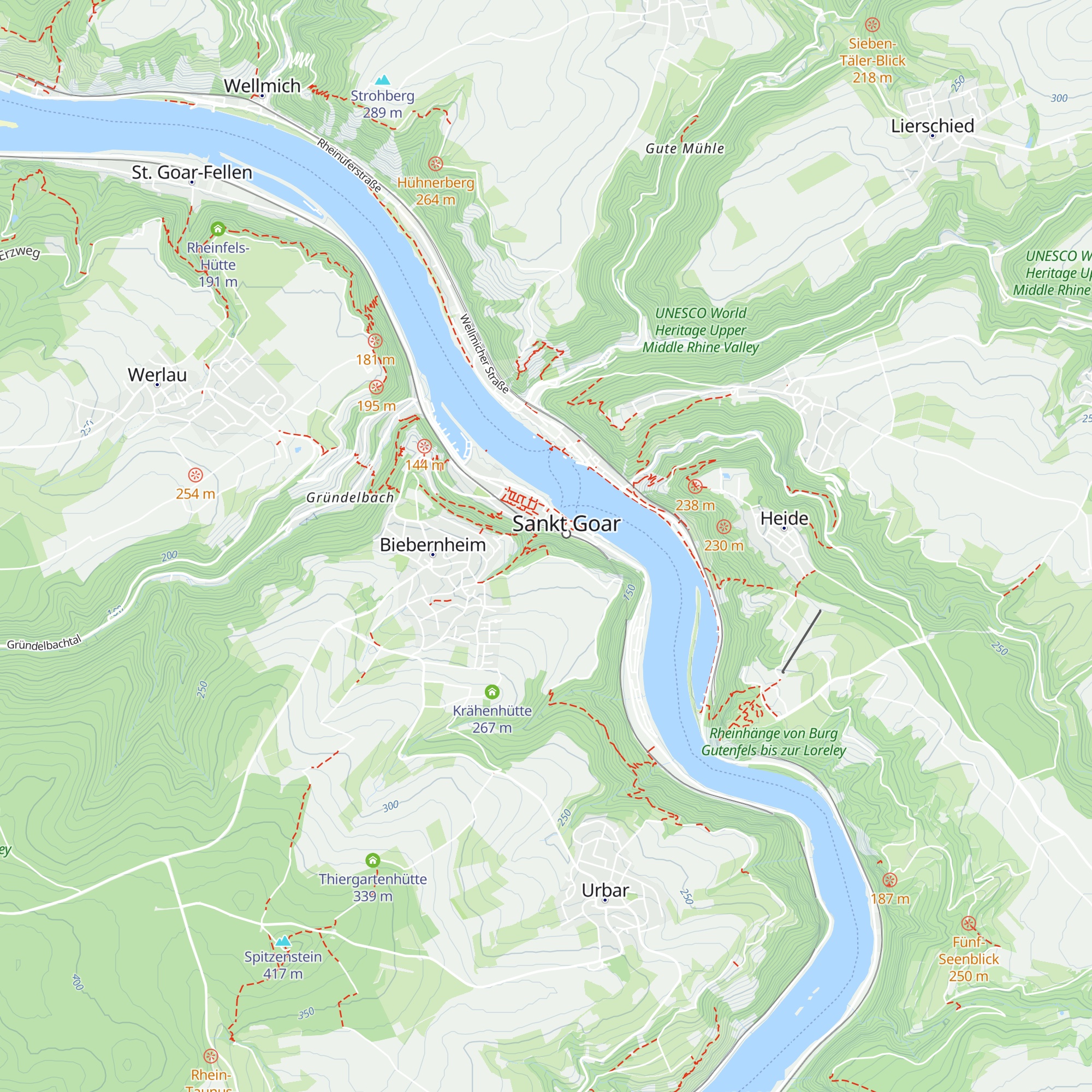 Wackenberghütte map
