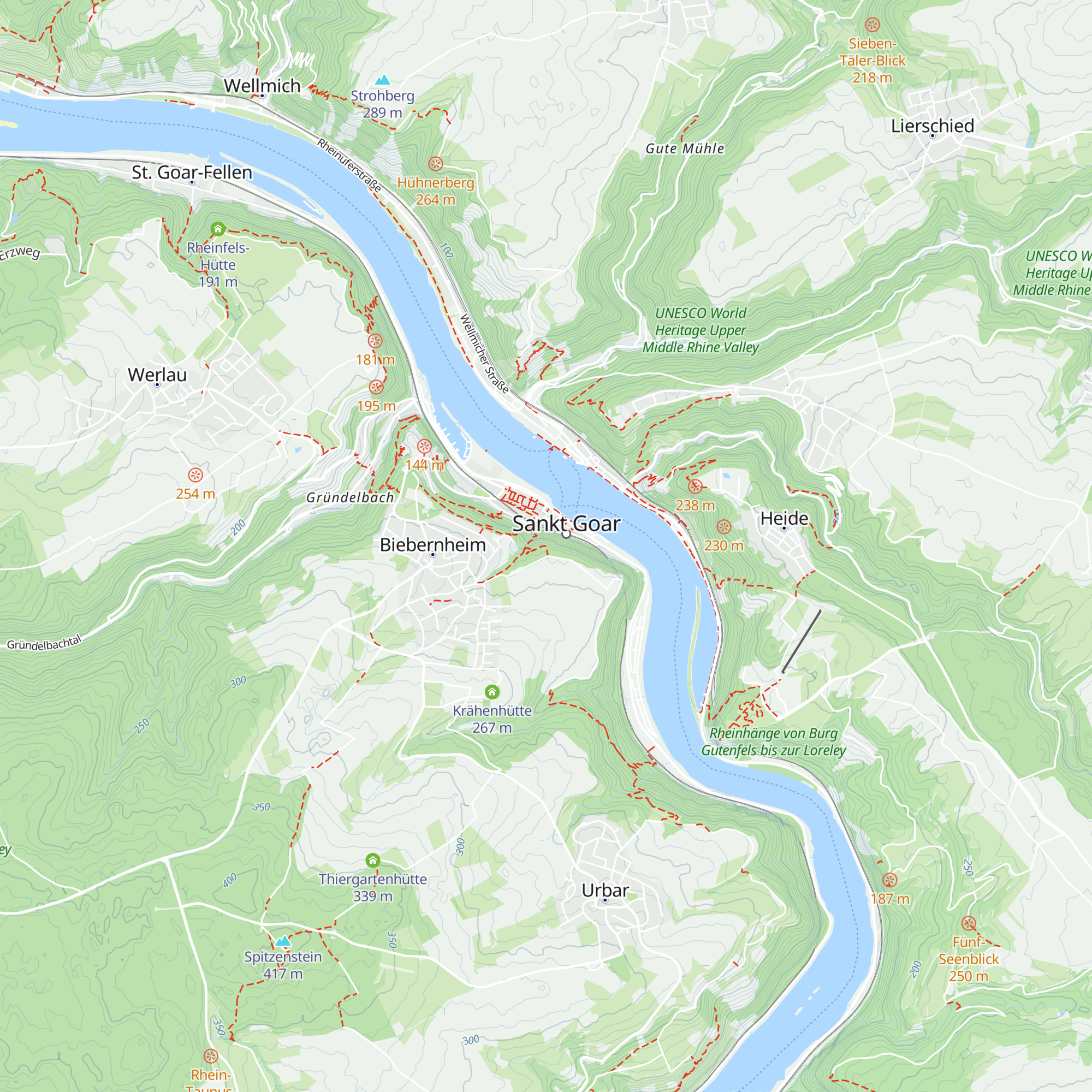 Wackenberghütte map