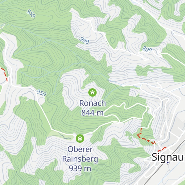 Map of Ronach