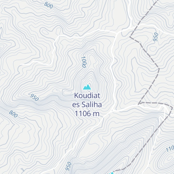 Map of Koudiat es Saliha