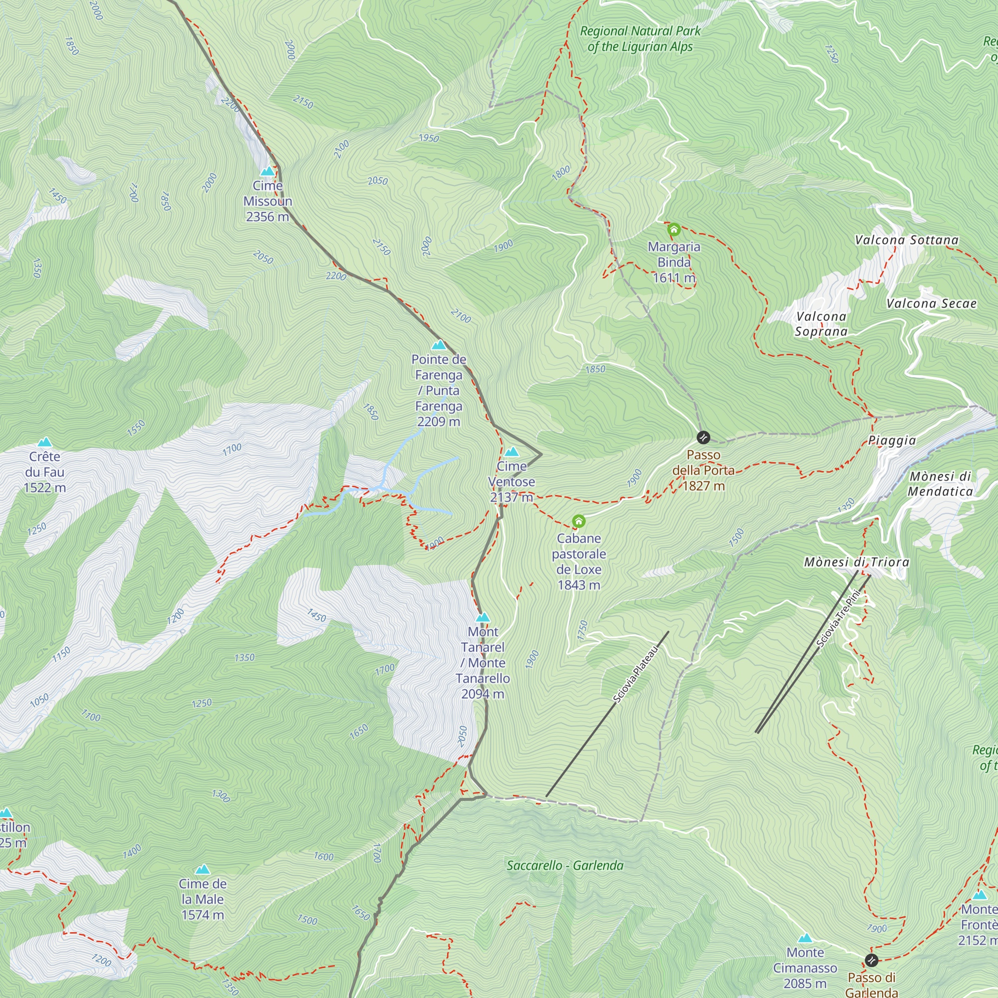 Caserne du Tanarel map