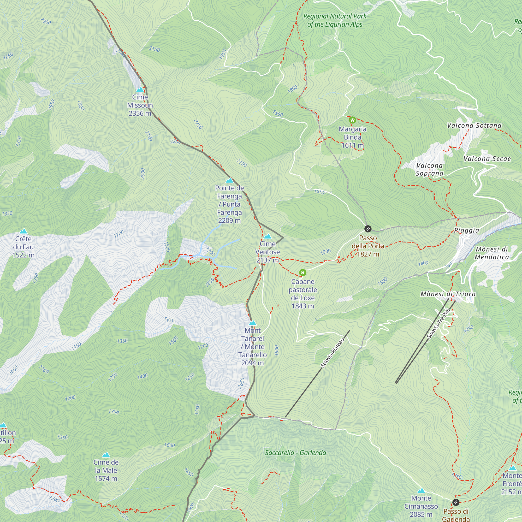 Caserne du Tanarel map