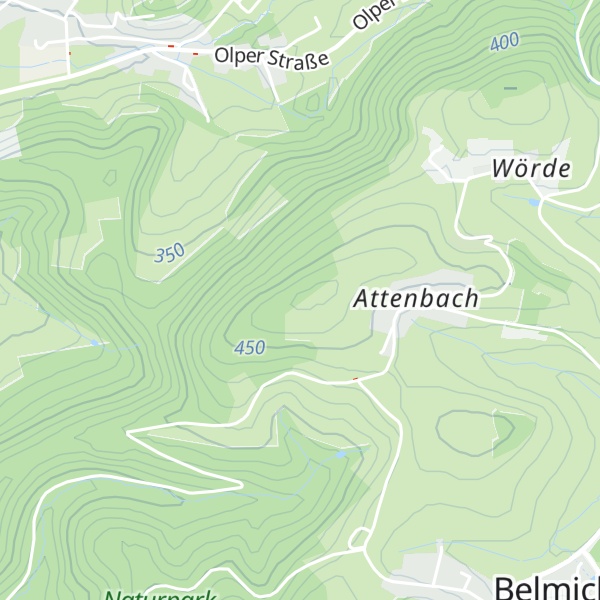 Map of Petersberg