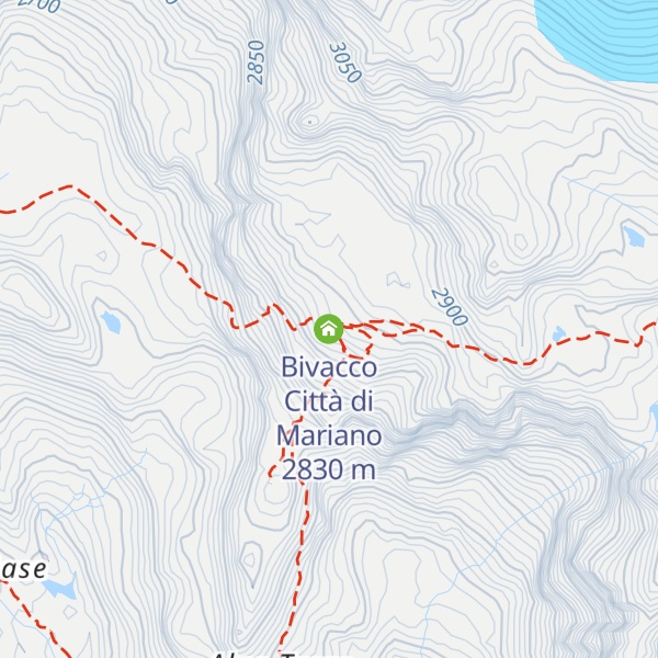 Map of Bivacco Città di Mariano