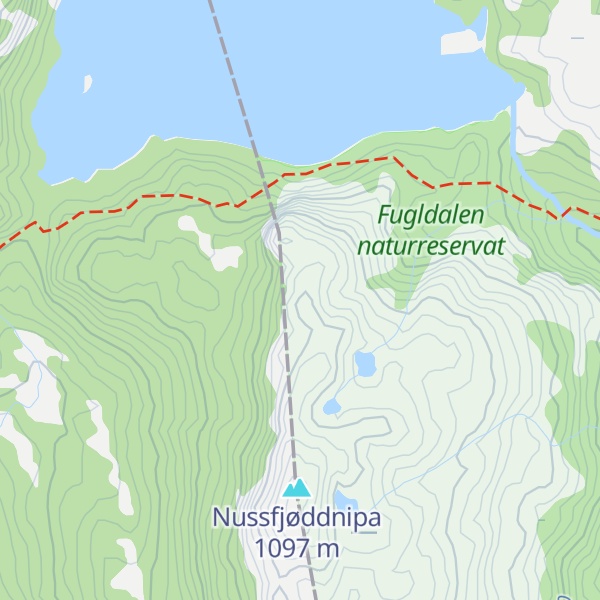 Map of Brårvassnipa