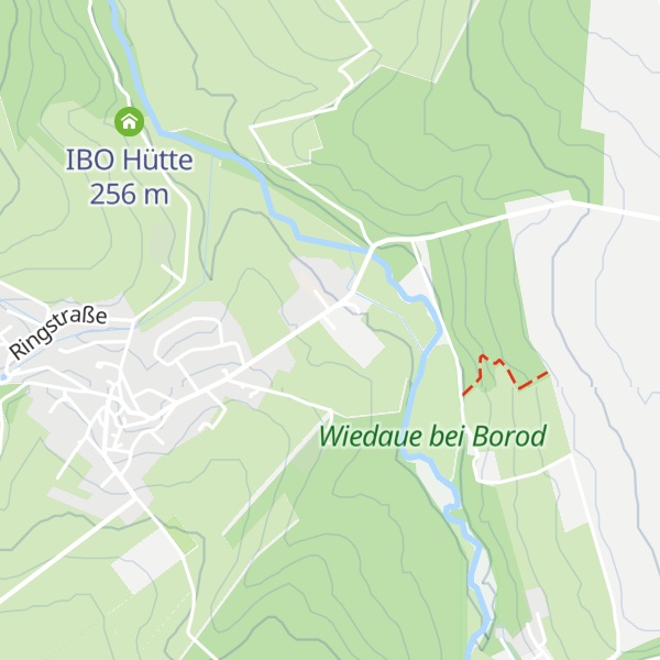 Map of Grillhütte Borod