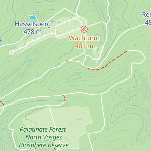 Map of Krötenköpfel