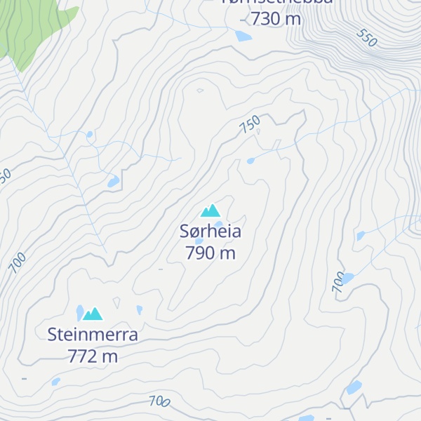Map of Sørheia