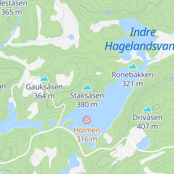 Map of Staksåsen