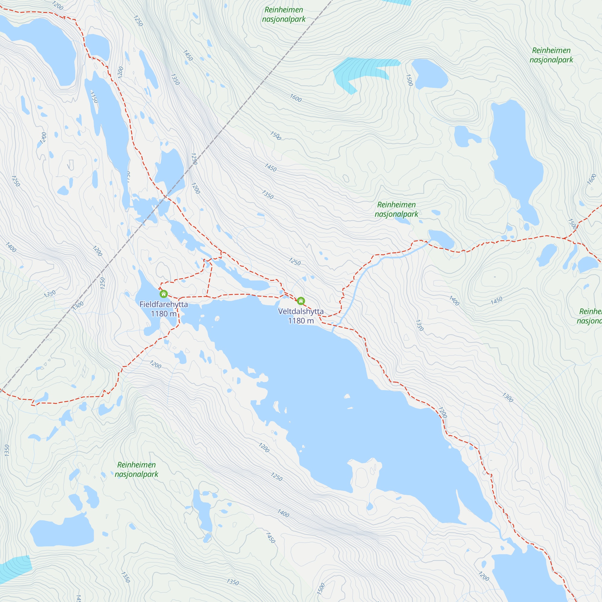 Veltdalshytta map