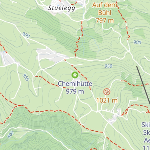 Map of Chemihütte