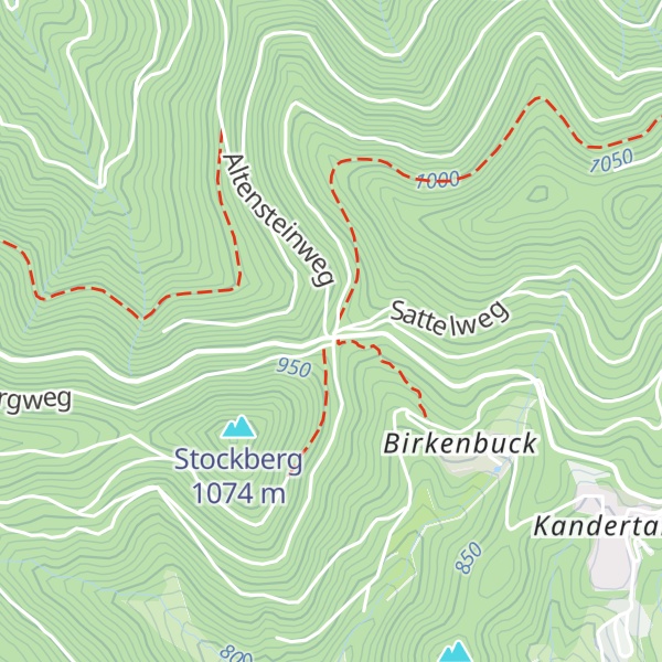 Map of Egerten-Hütte