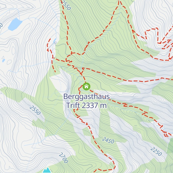 Map of Berggasthaus Trift