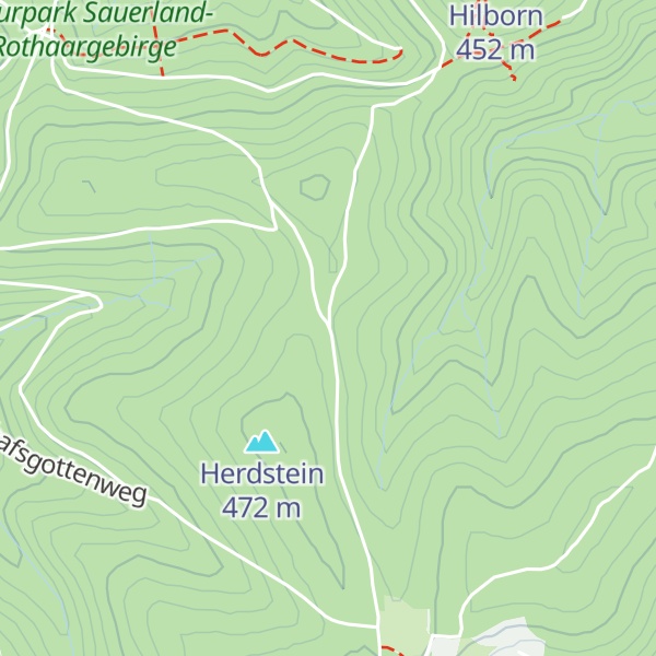 Map of Onkel Dieters Hütte