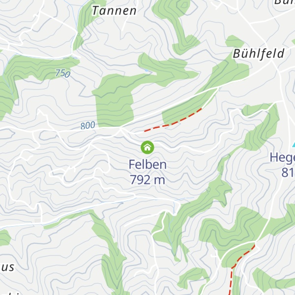 Map of Felben