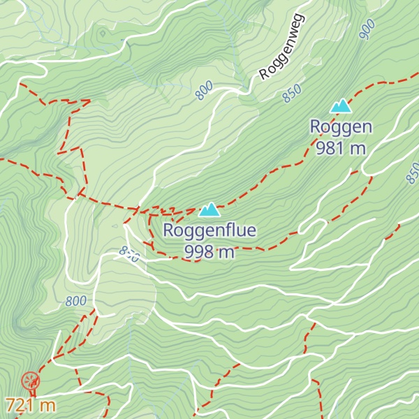 Map of Roggenflue