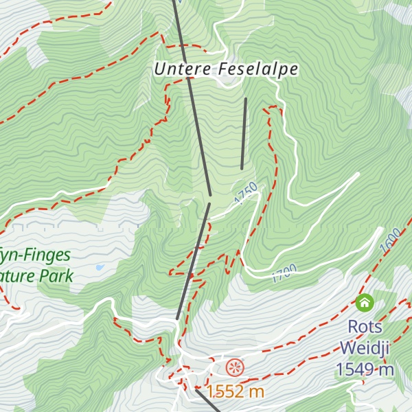Map of Buffet-Restaurant Üflängen