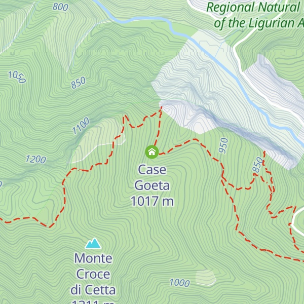 Map of Case Goeta