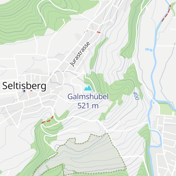 Map of Galmshübel