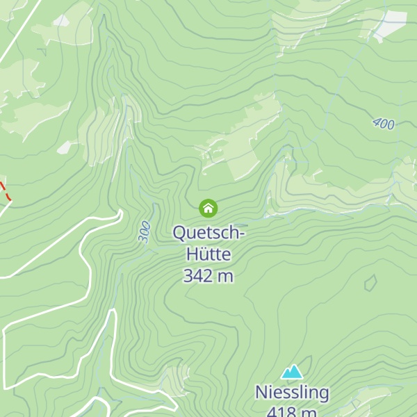 Map of Quetsch-Hütte
