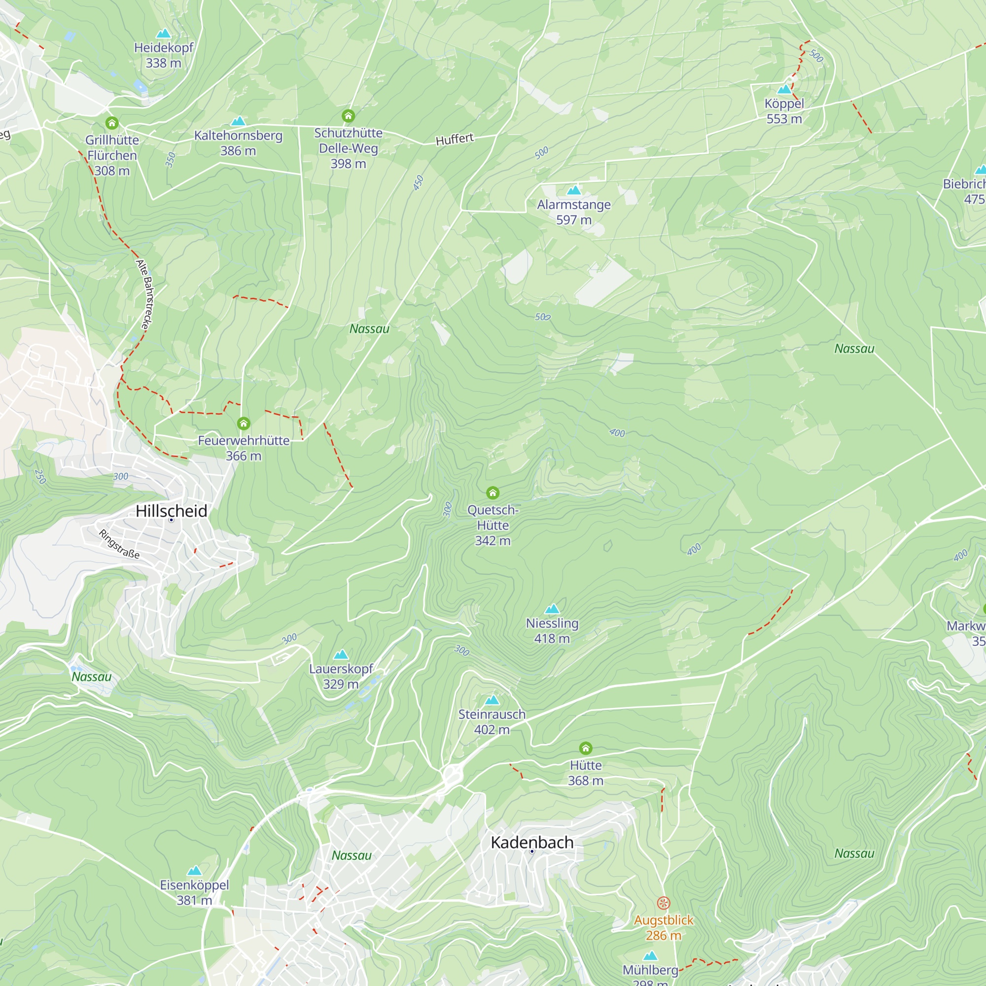 Quetsch-Hütte map