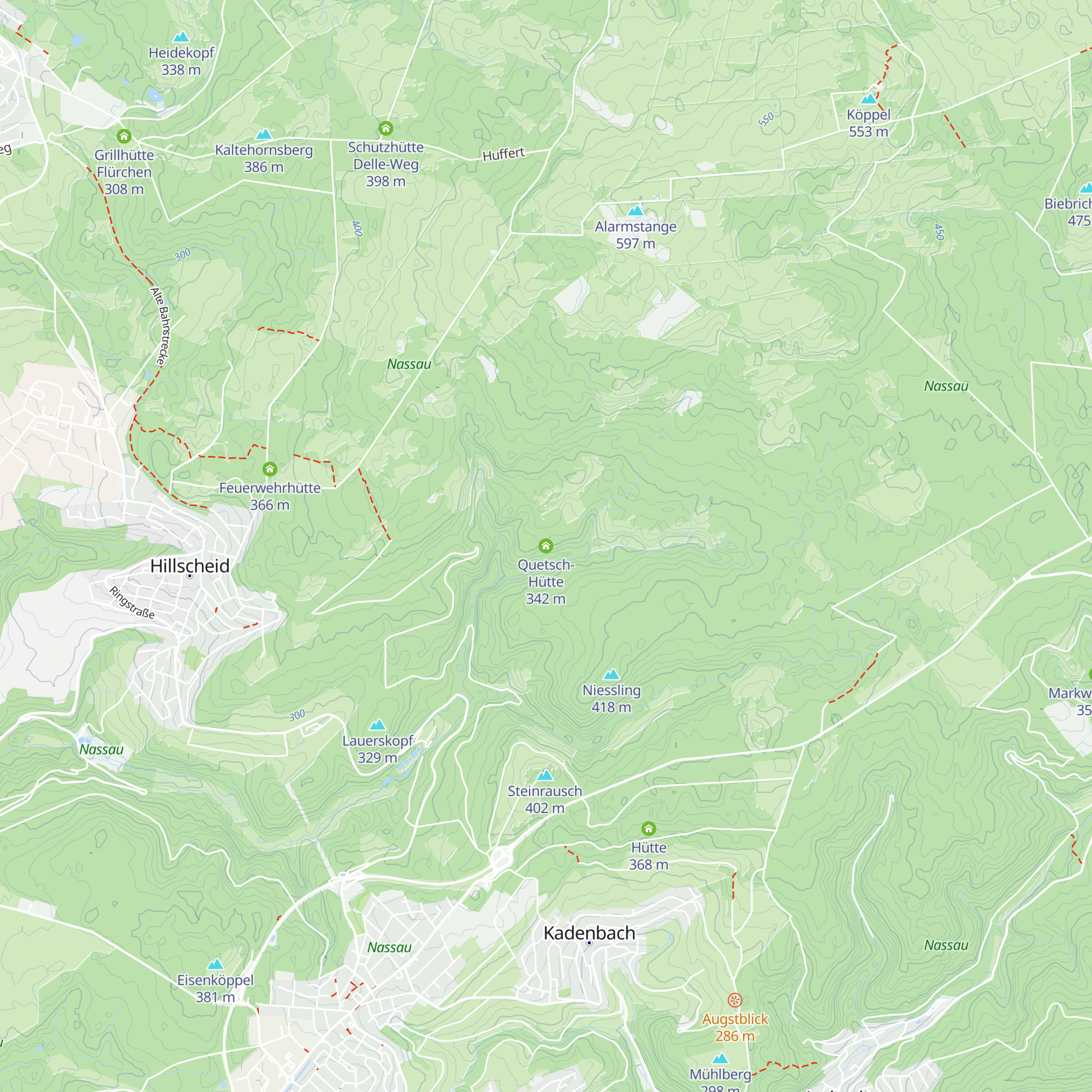 Quetsch-Hütte map