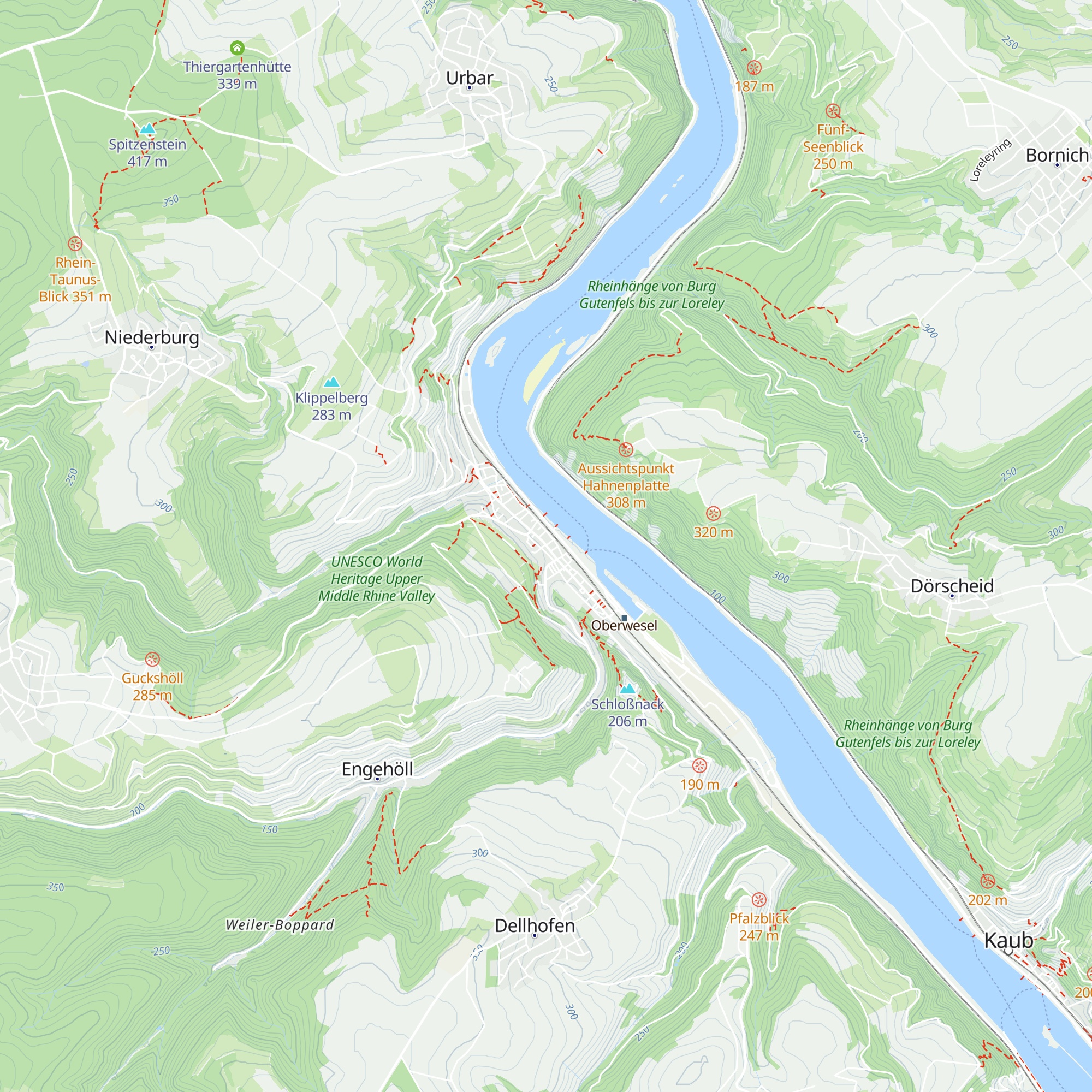 Tourist-Information map