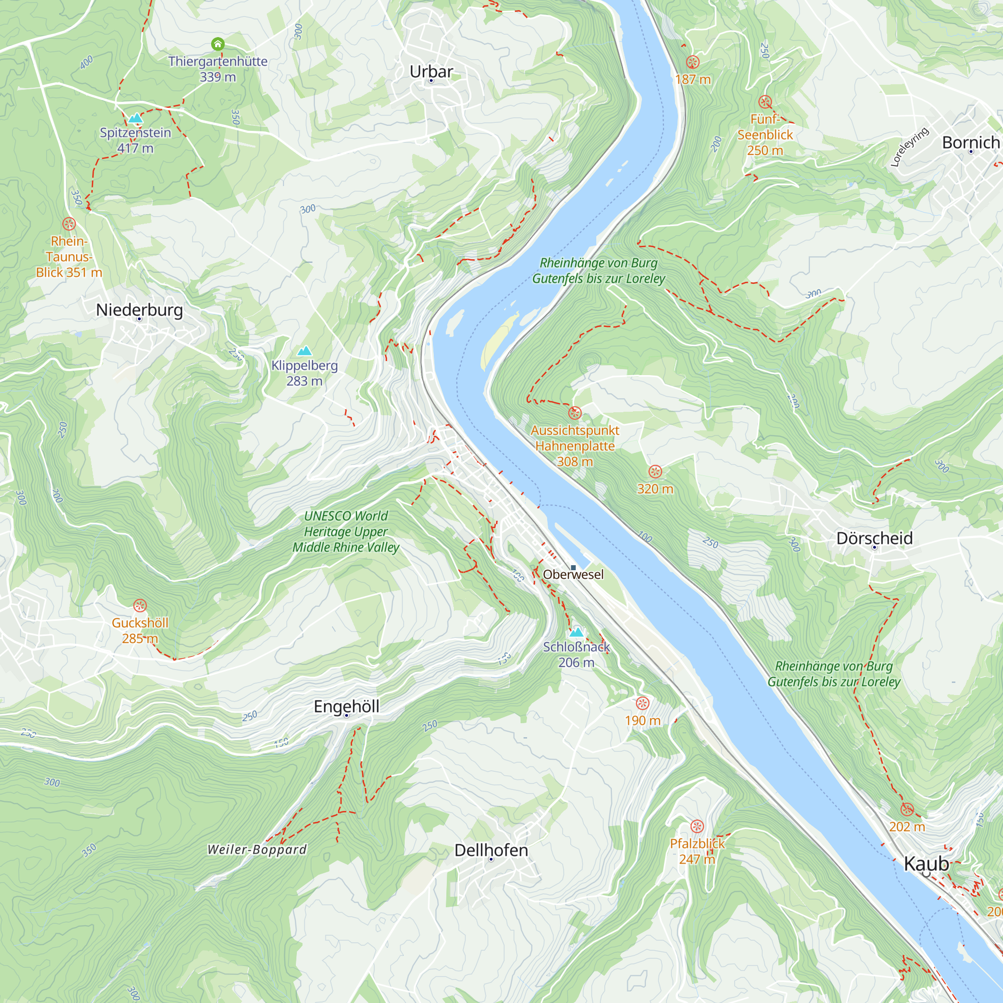 Tourist-Information map