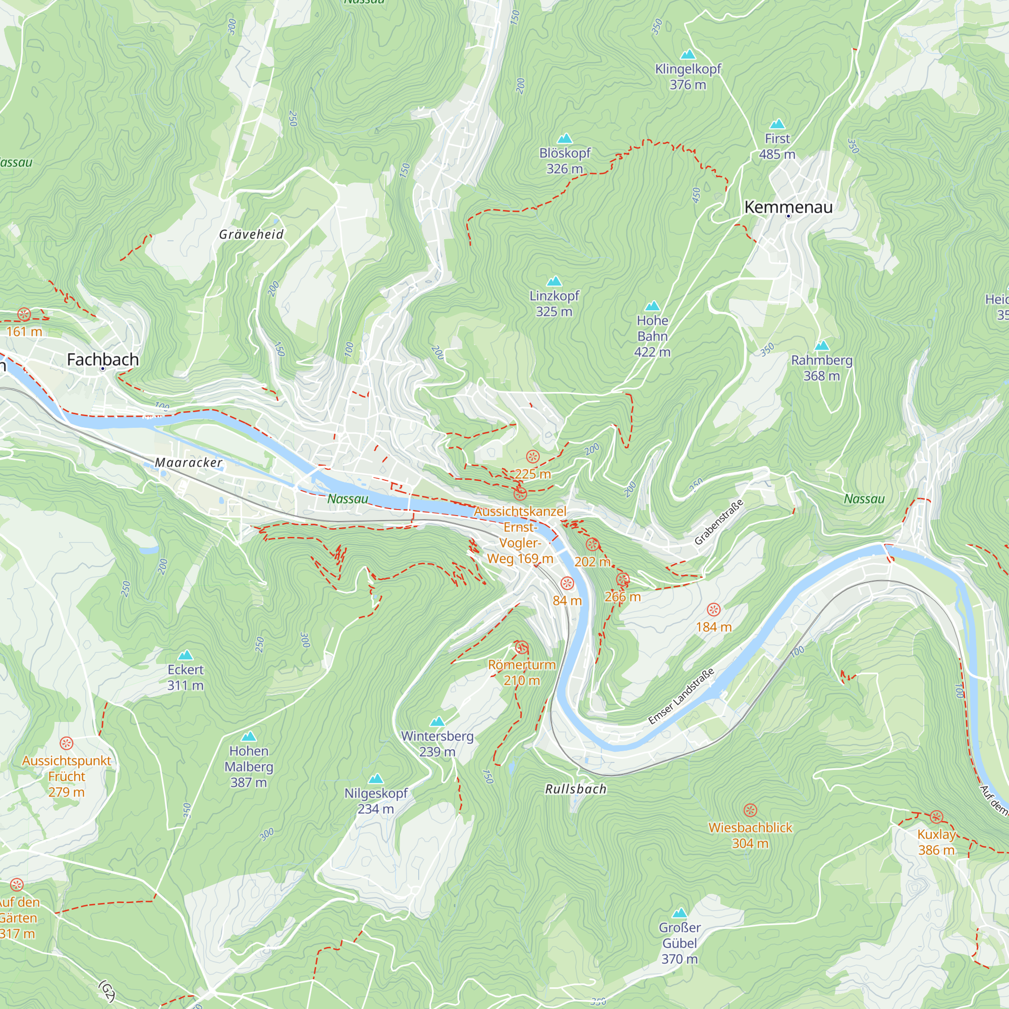 Tourist-Information map