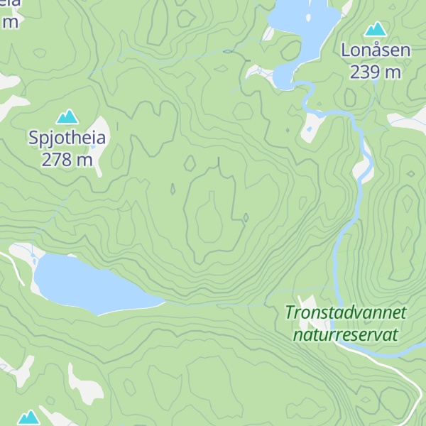 Map of Eikåsen