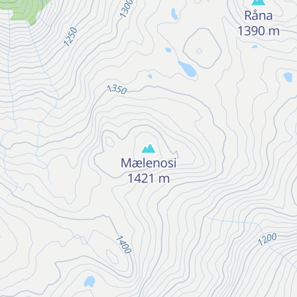 Map of Mælenosi