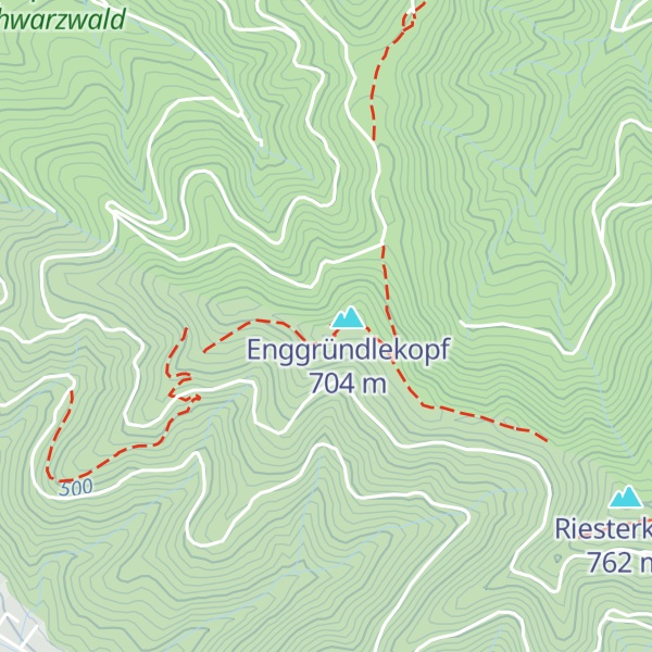 Map of Enggründlekopf Hütte
