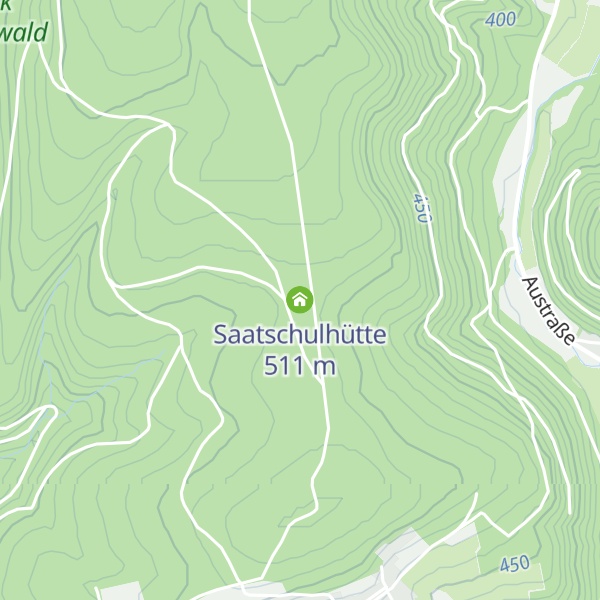 Map of Saatschulhütte