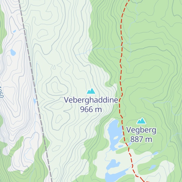 Map of Veberghaddine