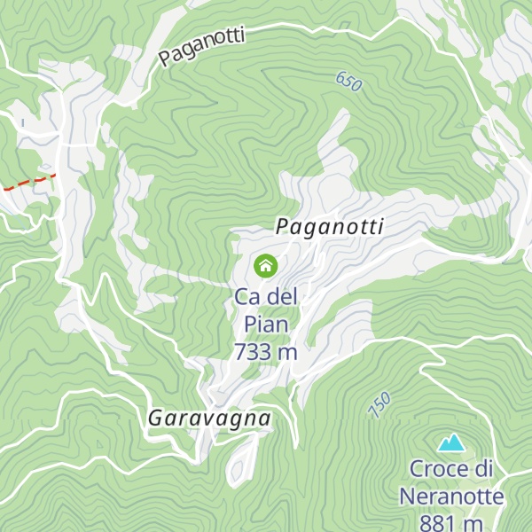 Map of Ca del Pian