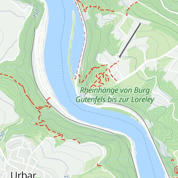 Map of Loreley