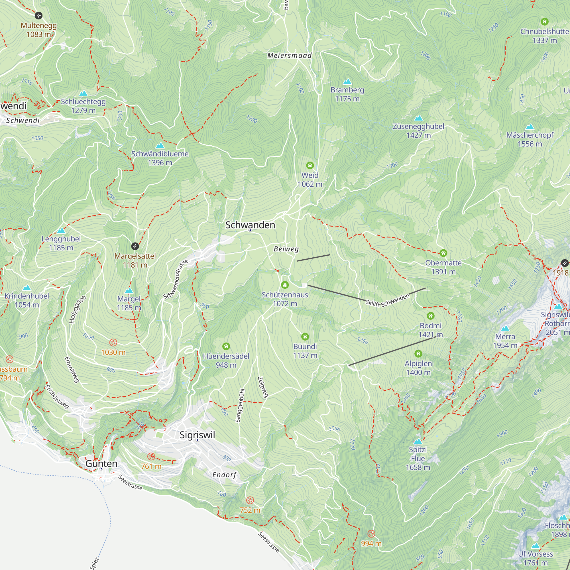 Schützenhaus map
