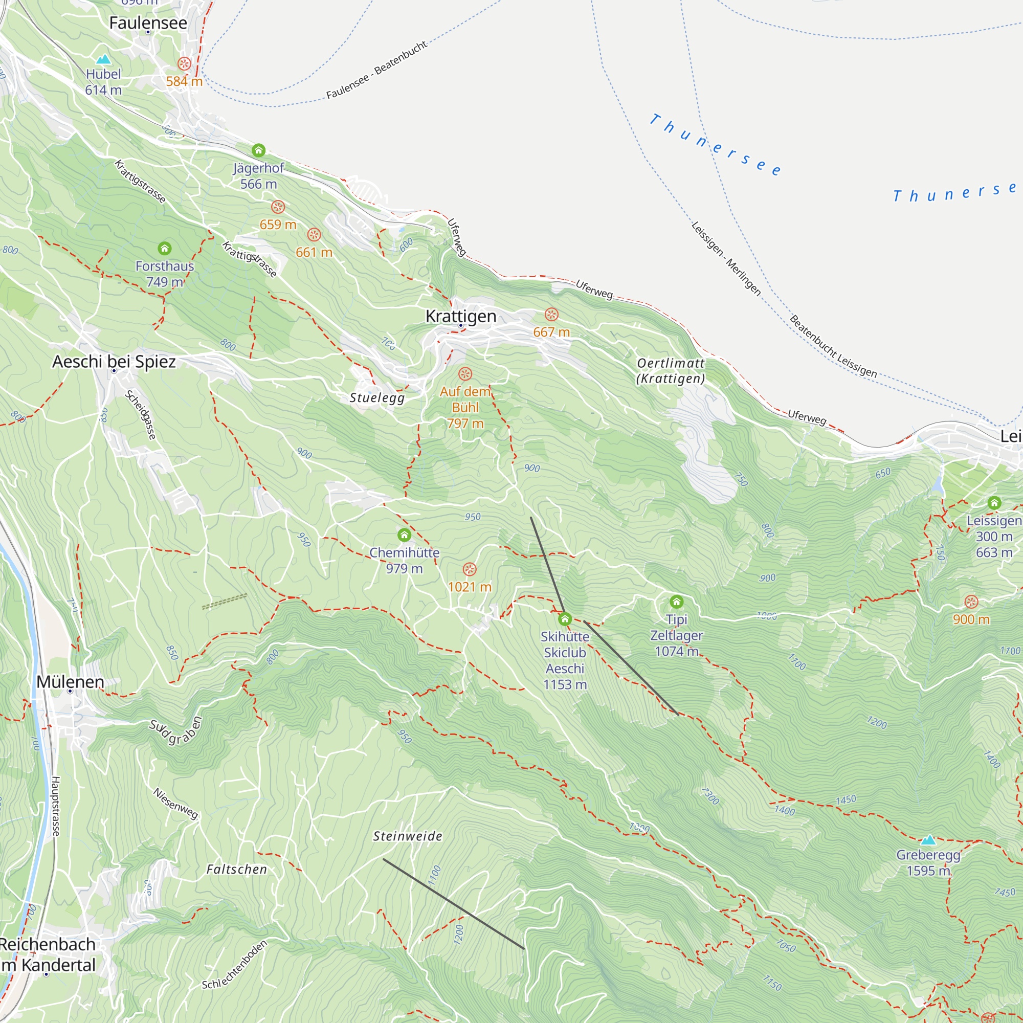 Lischenweid Beizli map