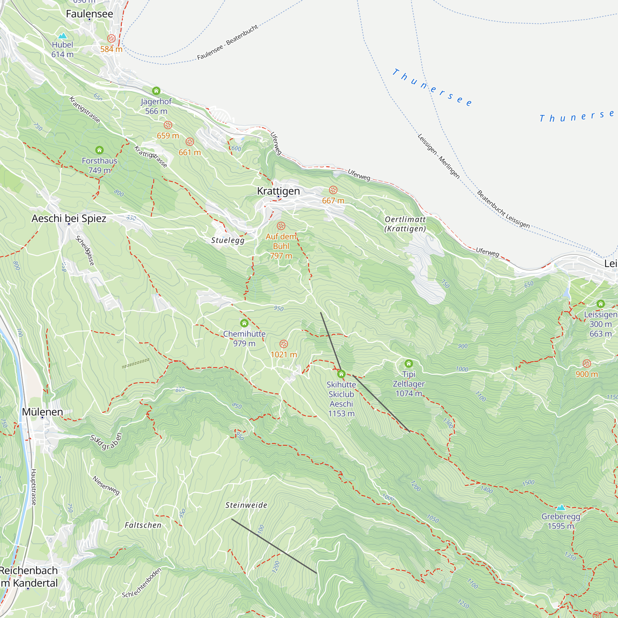 Lischenweid Beizli map