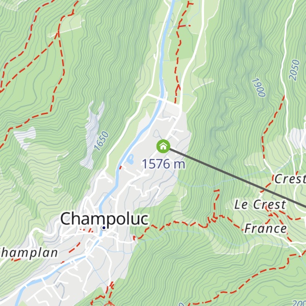 Map of Cafe' du Bistrot