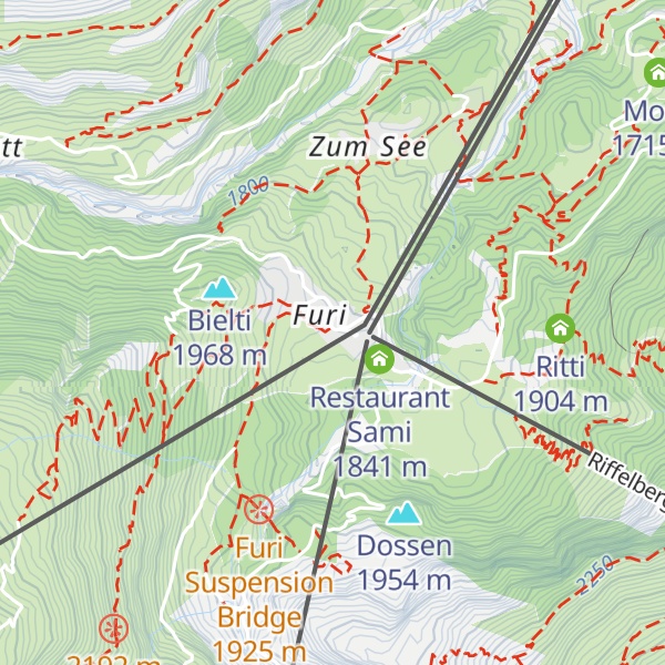 Map of Restaurant Furi