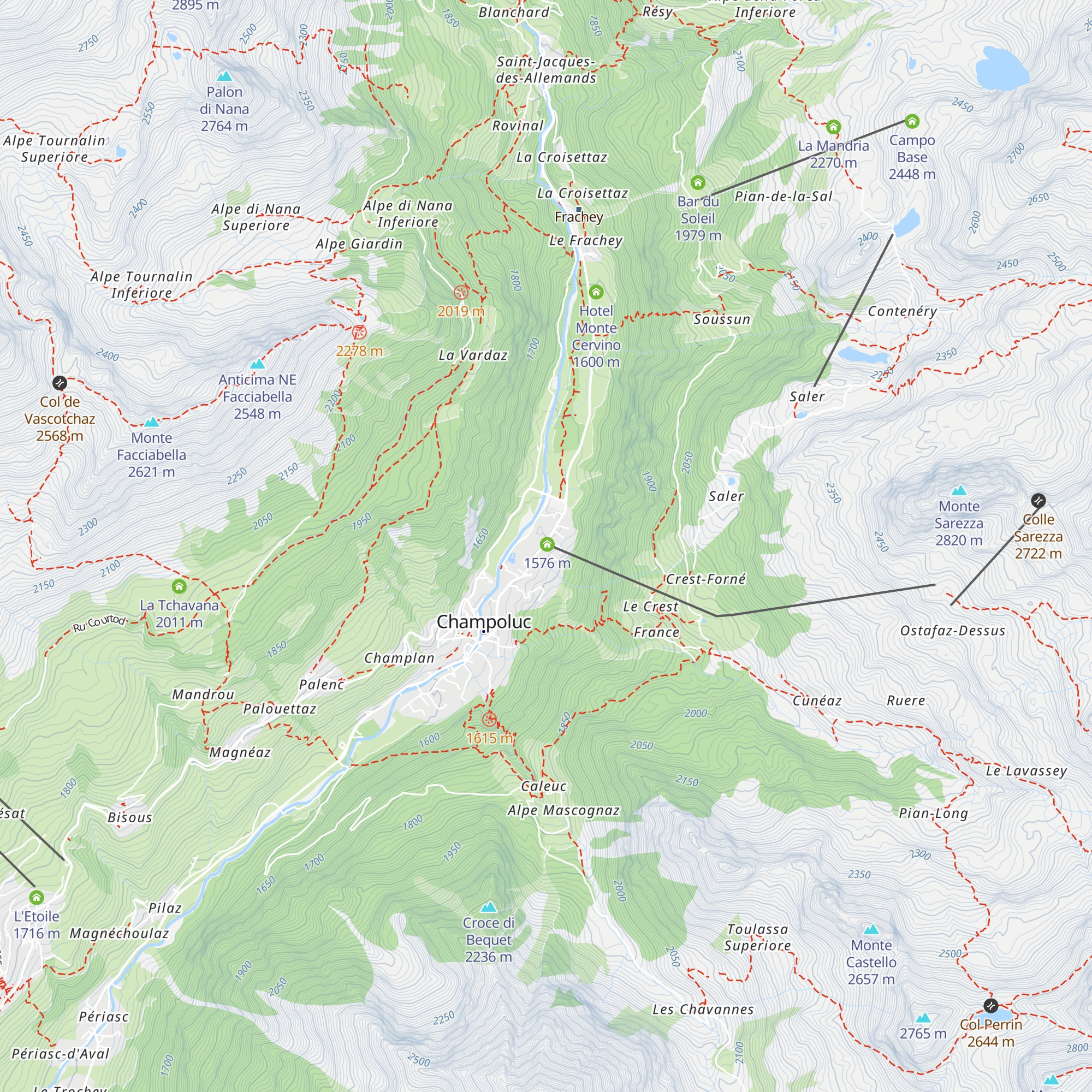 Kondor map
