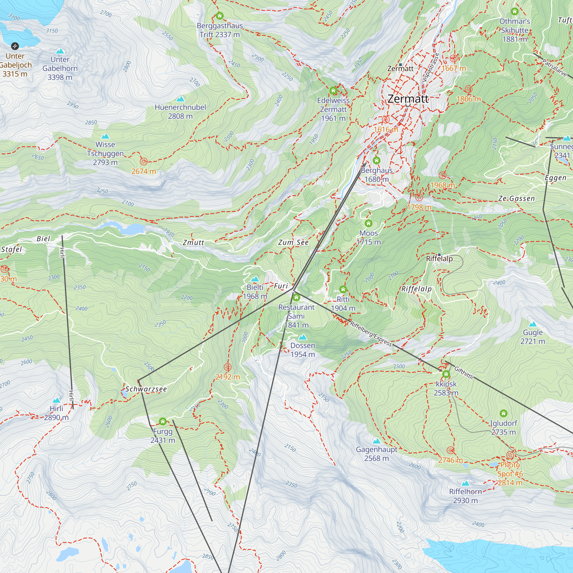 Restaurant Farmerhaus map