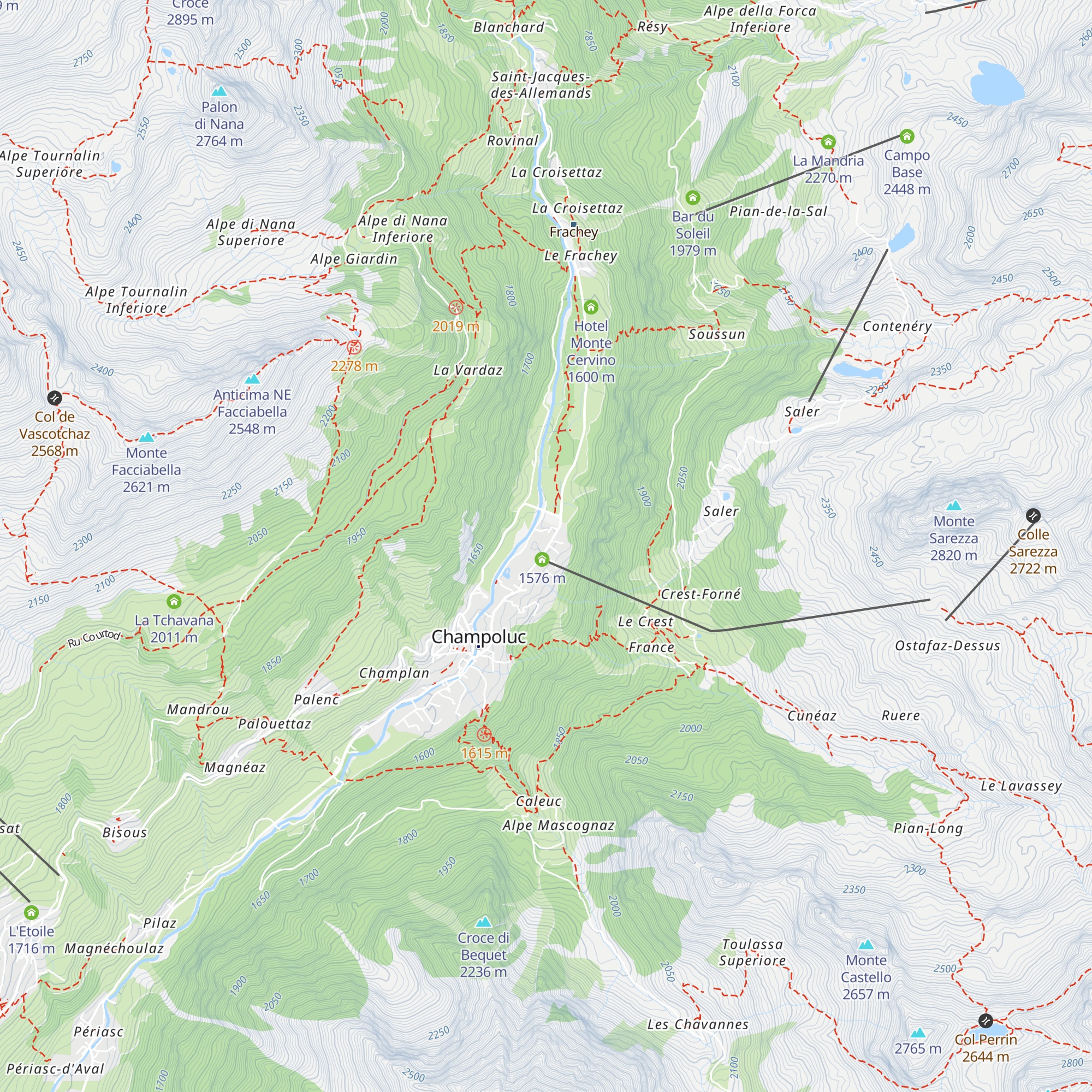 Osteria il Balivo map