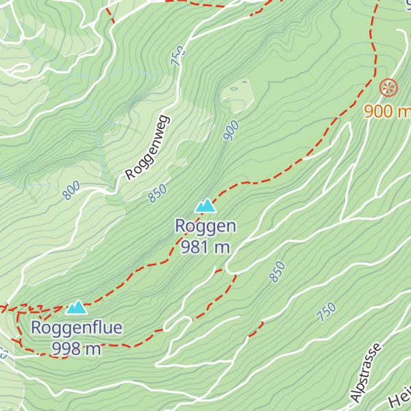 Map of Roggen