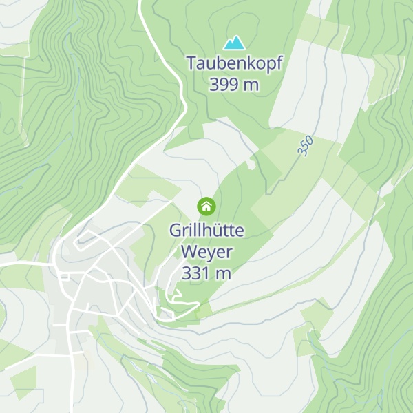 Map of Grillhütte Weyer